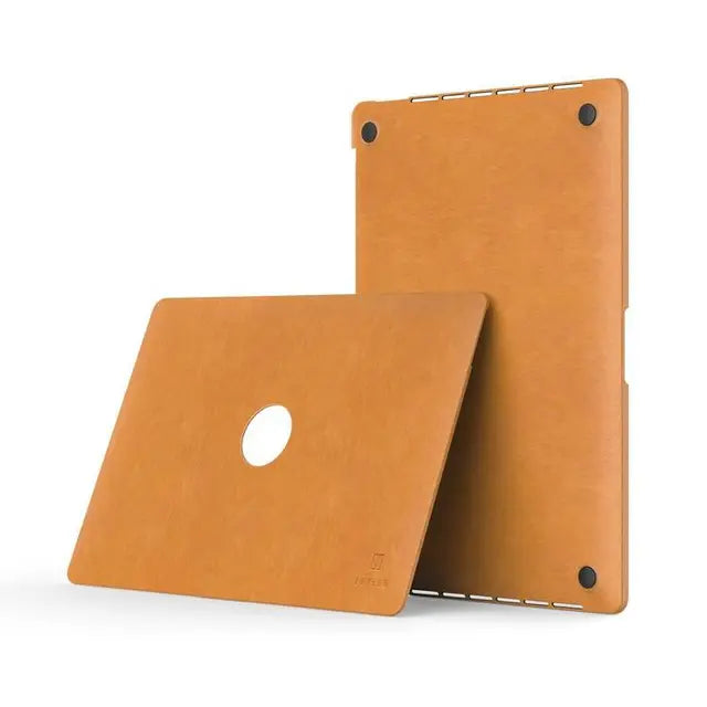 Levelo Gevena Leather Macbook Pro Cover - Apple Macbook Pro 16" / Brown