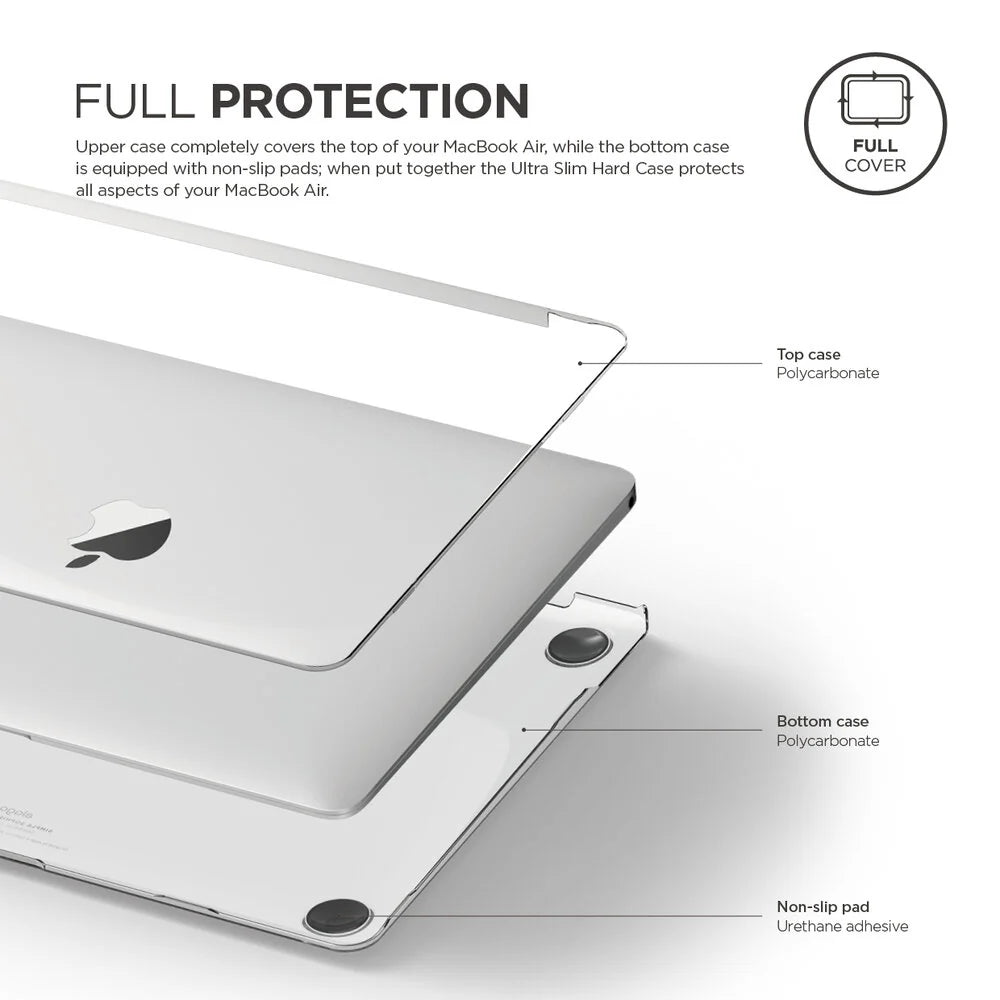 Elago Ultra Slim Hard Case for MacBook Air 13.6 inch M2 - Clear