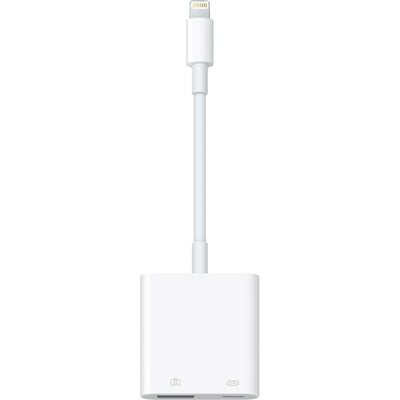 Apple Lightning to USB Camera Adapter - White