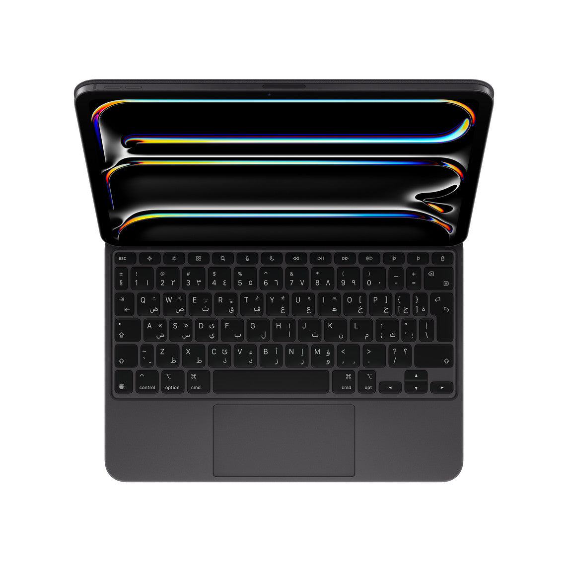 Apple Magic Keyboard for iPad Pro 11‑inch M5 / M4 - Arabic / English - Black / Open Box / Pristine Condition / 1 Year Warranty / Non Active