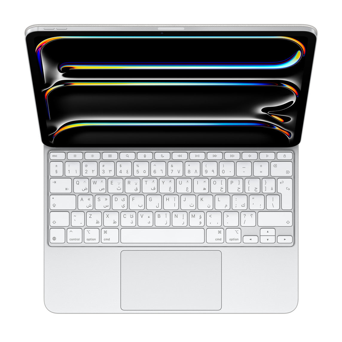 Apple Magic Keyboard - iPad Pro 13 M4 (2024) / English / Arabic / White - Keyboard