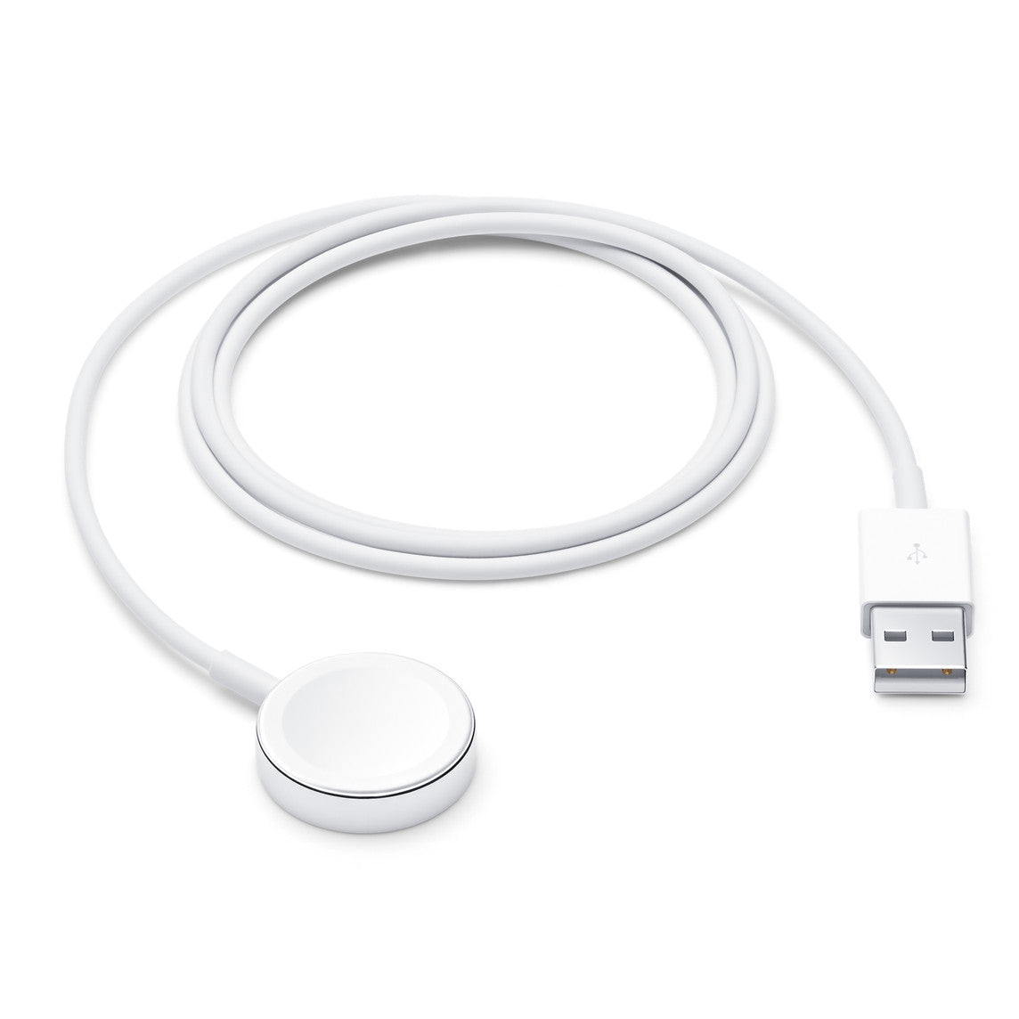 Apple Watch Magnetic Charger To USB-C Cable - USB-C / 0.3 Meter / White