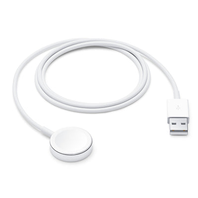 Apple Watch Magnetic Charger To USB-C Cable - USB-C / 0.3 Meter / White