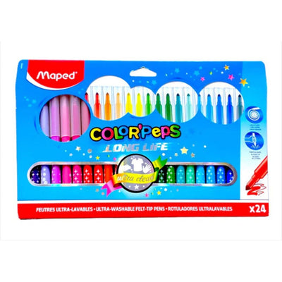 Maped Color Peps Long Life 24 Colors