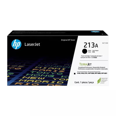 HP 213A Black Original LaserJet Toner Cartridge - 3500 Pages / Black Color / Toner Cartridge