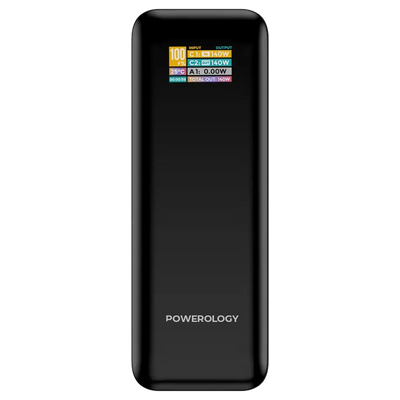 Powerology NeuroVolt 140 27000mAh Power Bank - Black