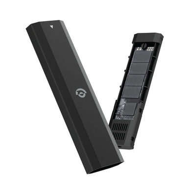 Powerology Dual Protocol Portable SSD - 256GB / Up to 500MB/s / External SSD (Solid State Drive)