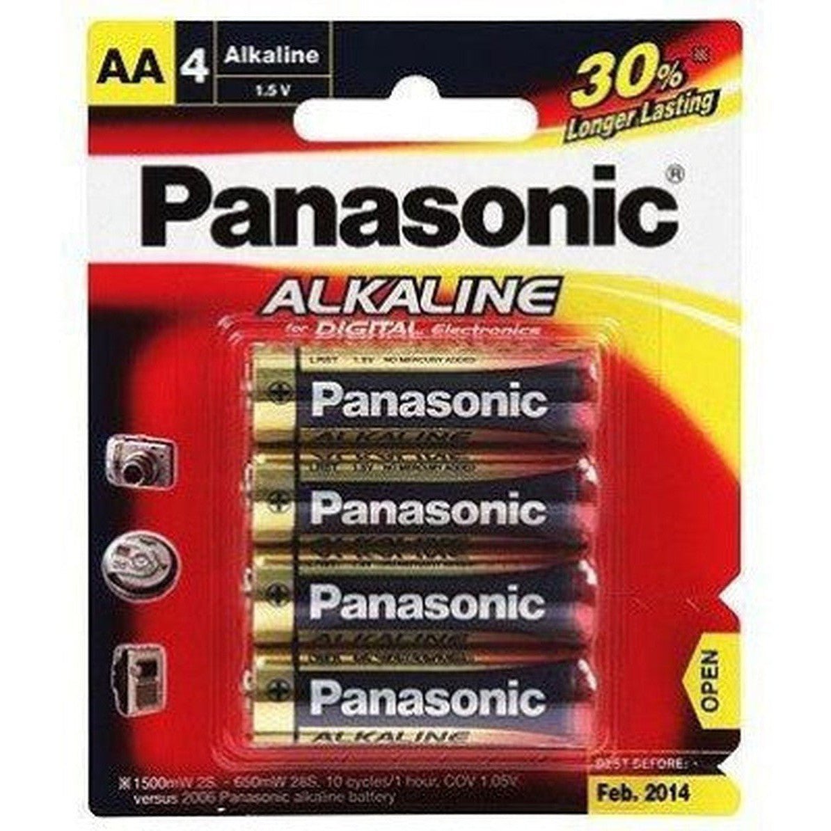 Panasonic Aa Size Battery Pack Of 4