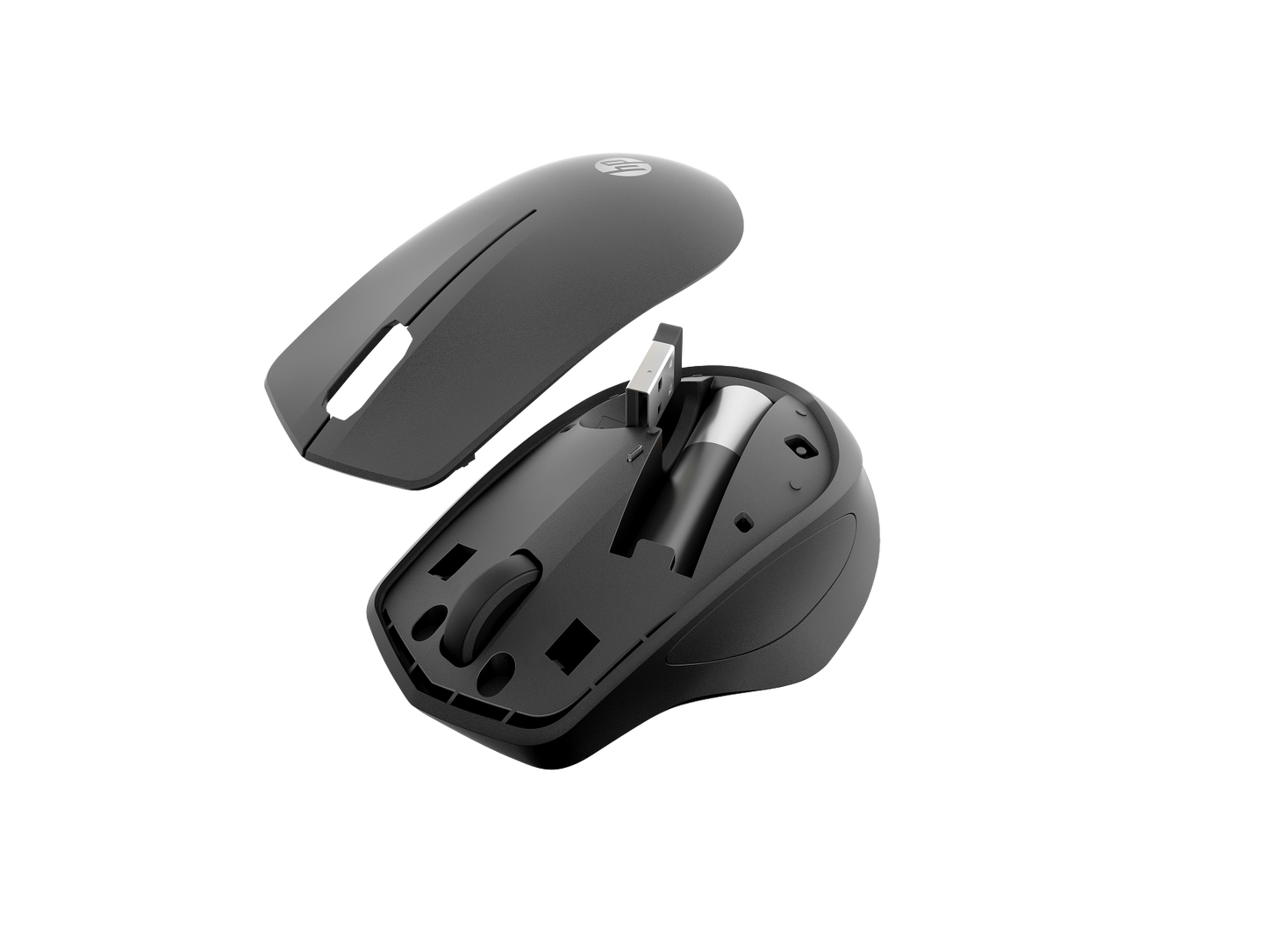 HP 280 Silent Wireless Mouse - Up to 1200 dpi / Black Color