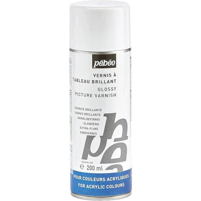 Pebeo Satin Finish Artist Acrylics Auxiliaries - 200 Ml Spray