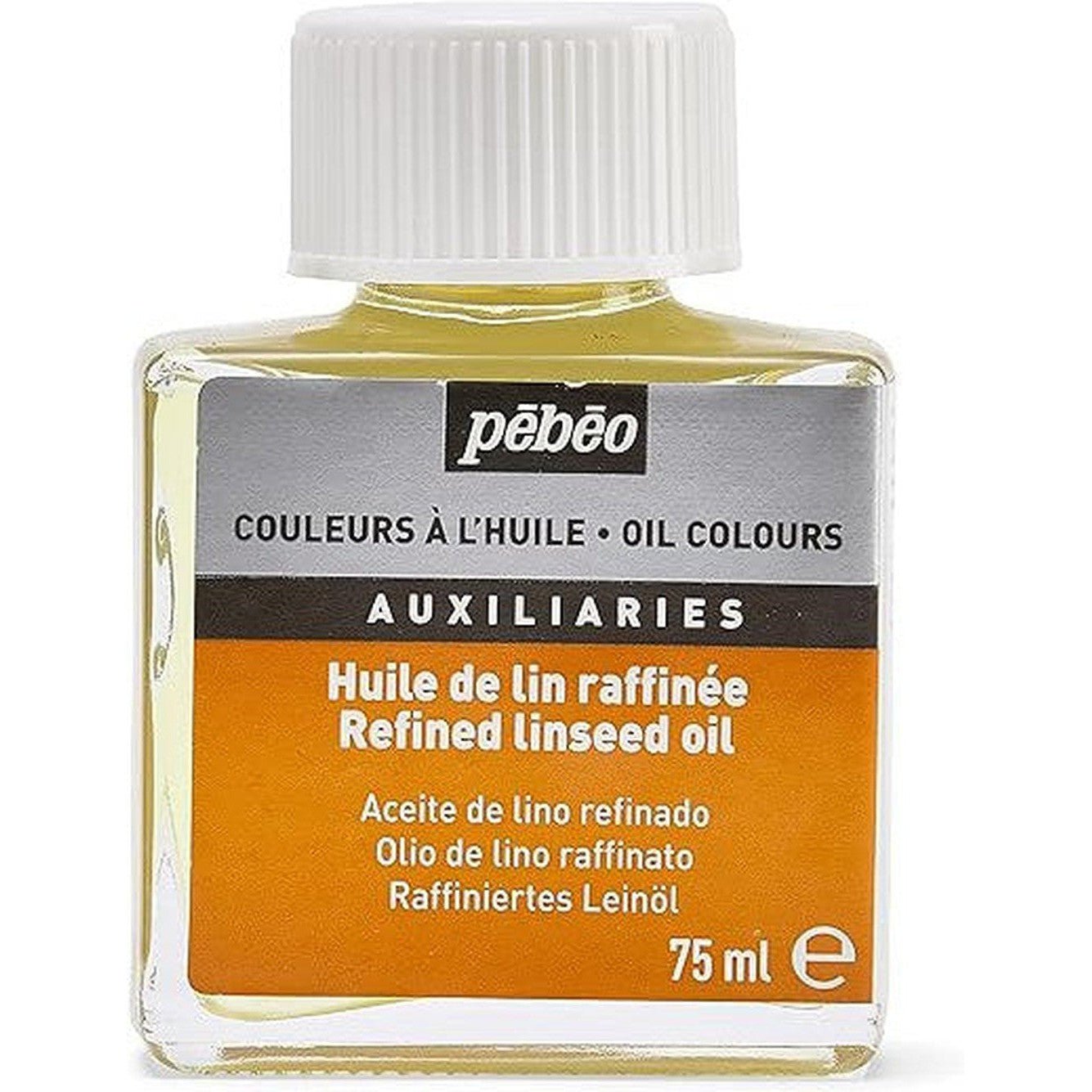 Pebeo Transparent Refined Linseed Oil - 75Ml