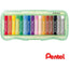 Pentel Ghtp Large Oil Pastels Colors Assorted - Set Of 12