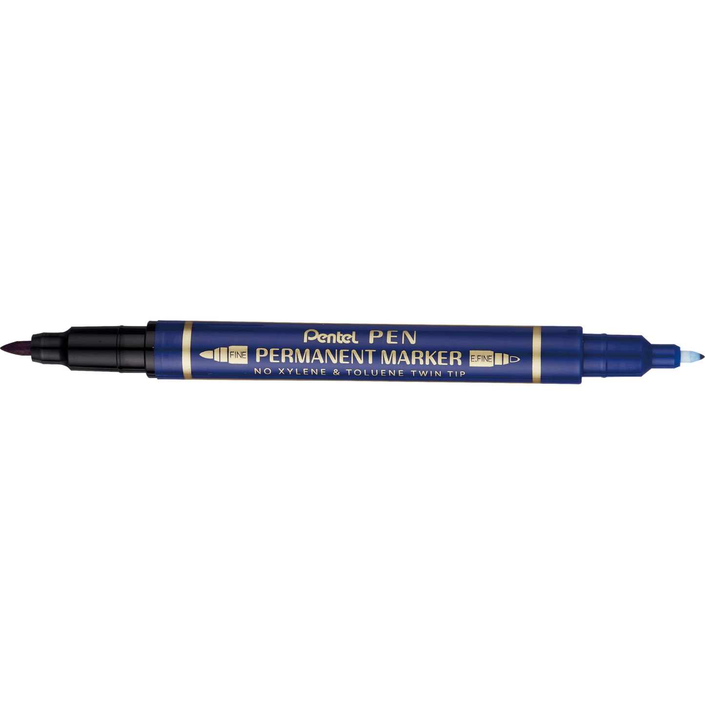 Pentel N75W Permanent Marker Twin Tip 12pcs/pkt