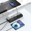 3000W Power Strip Porodo 5AC Universal 9 USB (6C+3A) Fast Charging - Black