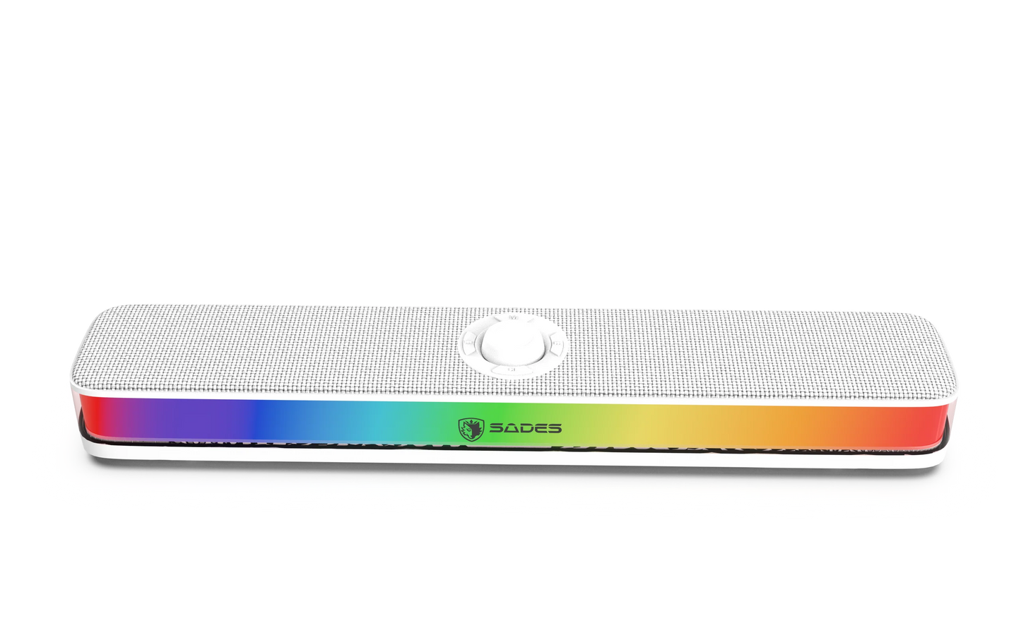 SADES Posevolt SA-SP01-B compact Desktop Soundbar - 10W / Bluetooth / RGB / Black