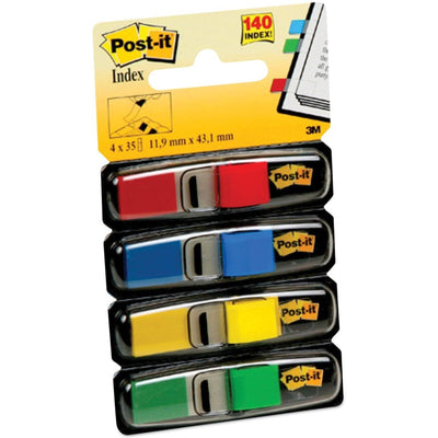 Post-It Flags Four Colour 0.47 X 1.7 140 FLAGS/Box