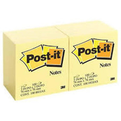 Post-It Sticky Note 3X3 12Pads/Pkt