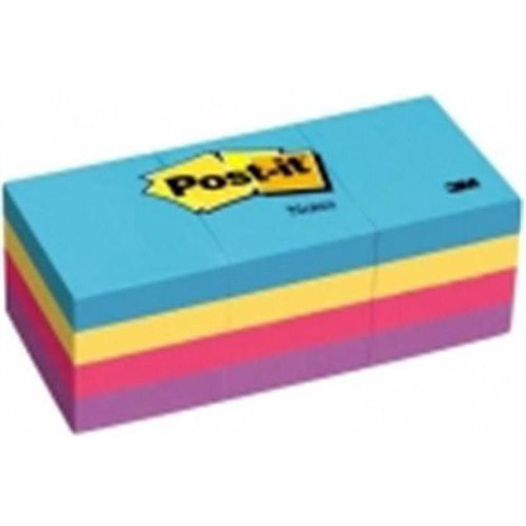 Post-It Ultra Colours 1.5X2 100 Sh/Pad, [Pack Of 12 Pads]