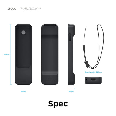 Elago Apple TV Siri Remote R1 Intelli Case - Nightglow Blue