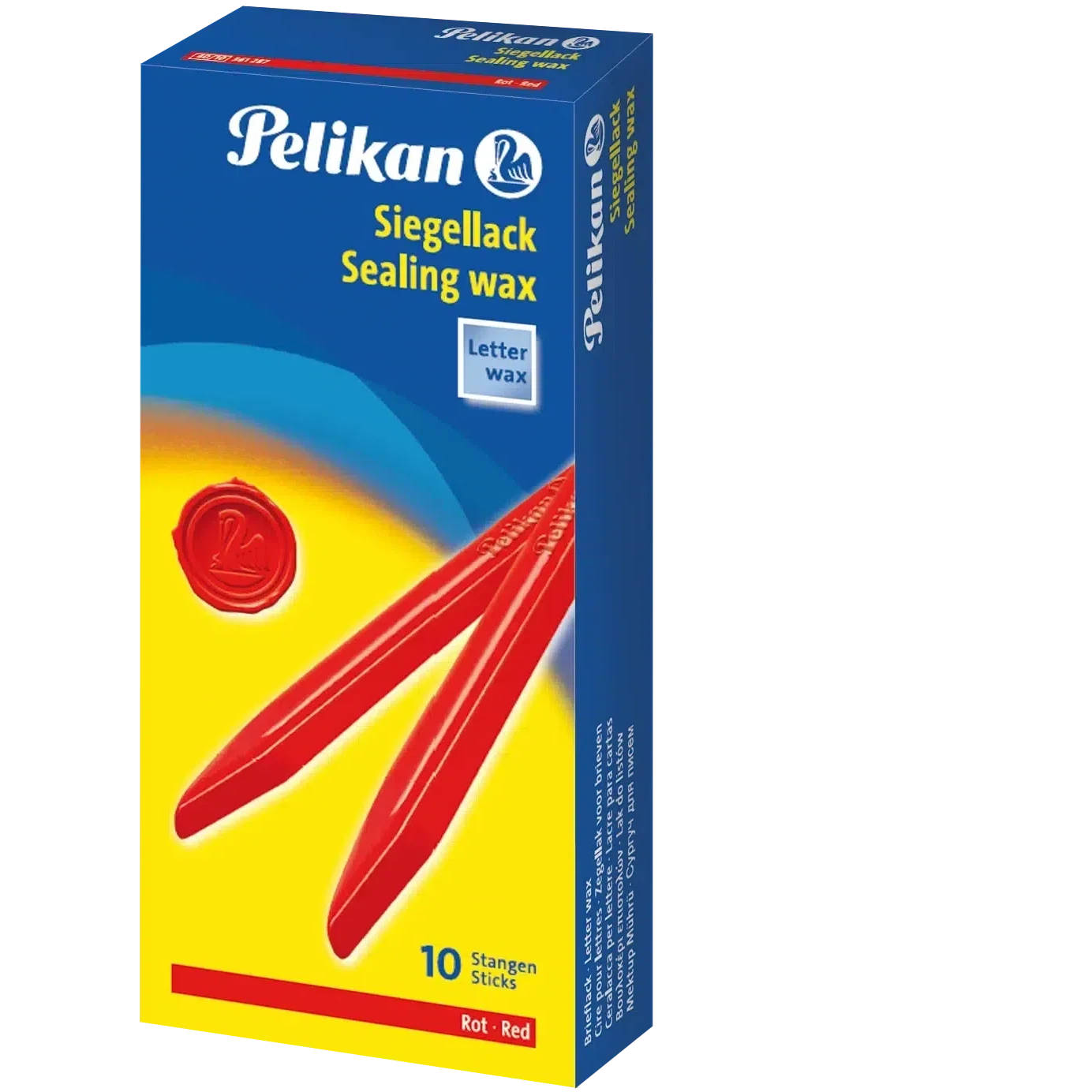 Red Sealing Wax Stick Packet