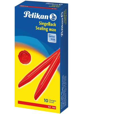 Red Sealing Wax Stick Packet