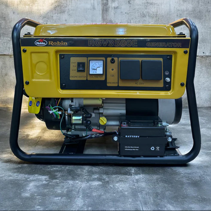 Robin 3.5kW Heavy Duty Petrol Generator – Portable Backup Power Generator for Home & Commercial Use