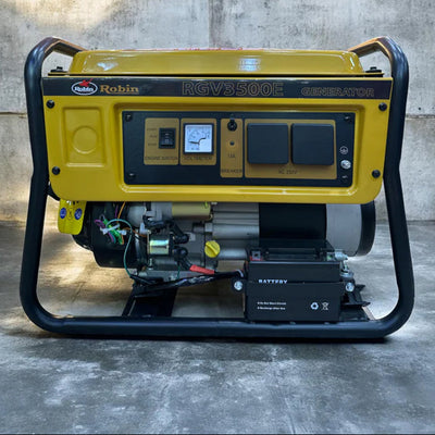 Robin 3.5kW Heavy Duty Petrol Generator – Portable Backup Power Generator for Home & Commercial Use