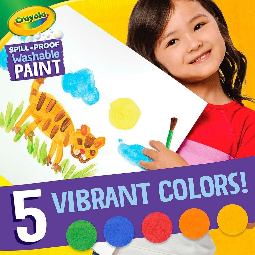 SPILL PROOF WASHABLE PAINT KIT