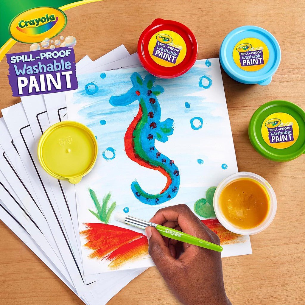 SPILL PROOF WASHABLE PAINT KIT