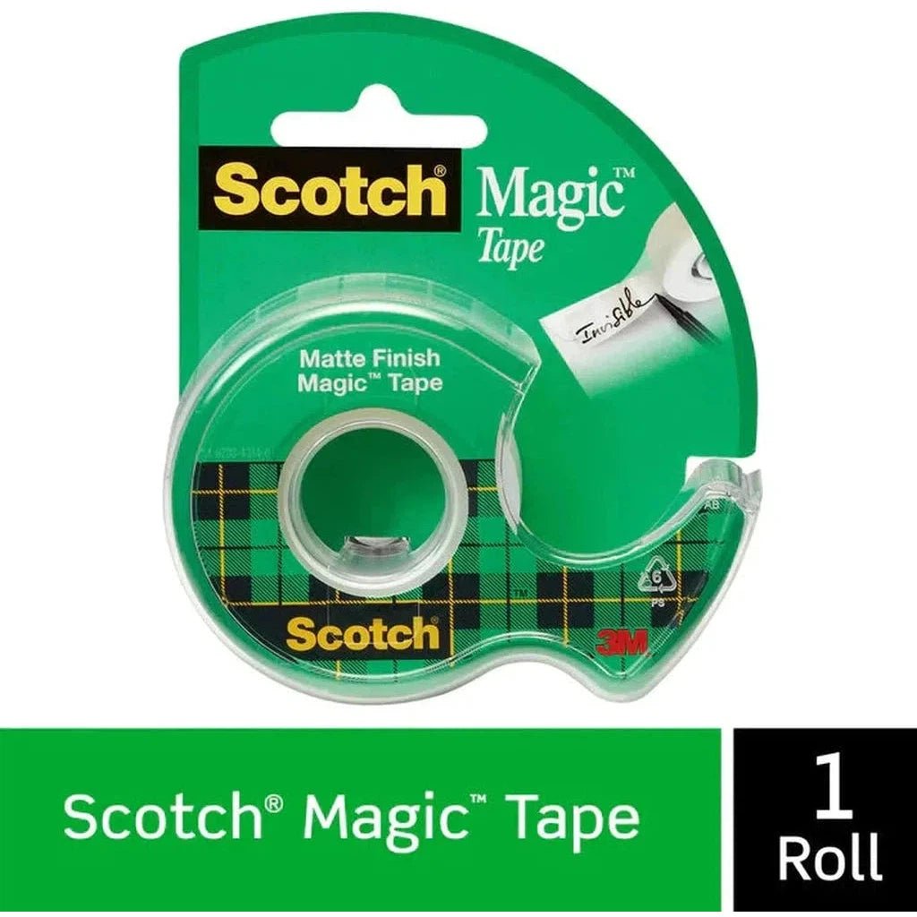 Scotch® Magic™ Transparent Tape - 105, 3/4 In X 300 In