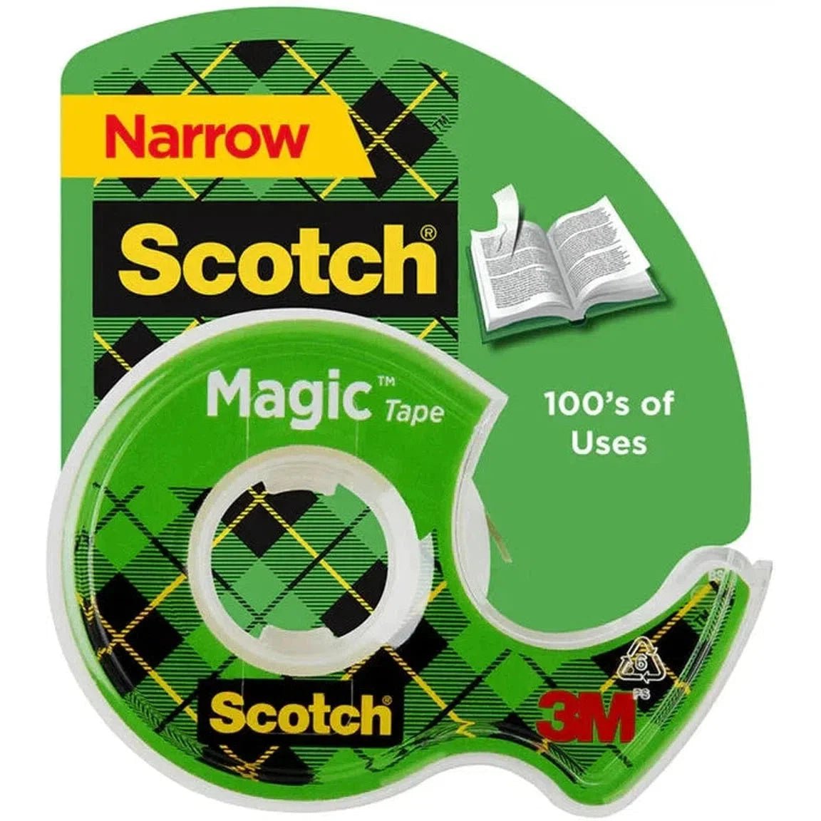 Scotch® Magic™ Transparent Tape - 105, 3/4 In X 300 In