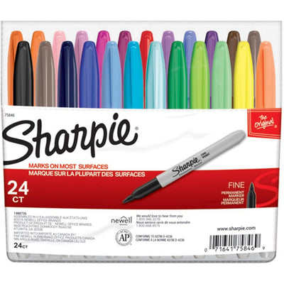 Sharpie Colored Markers 24 Color Set