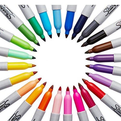 Sharpie Fine Permanent Markers 24 Colors