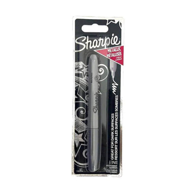 Sharpie Metallic Silver Marker Fine Tip