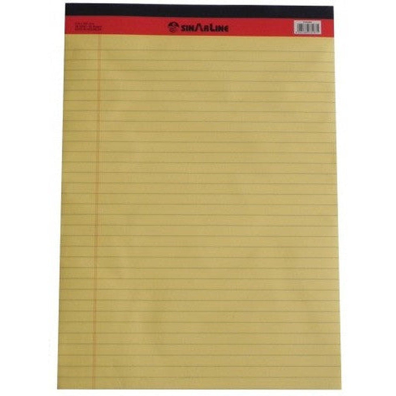 Sinarline Legal Pad Yellow/White A4