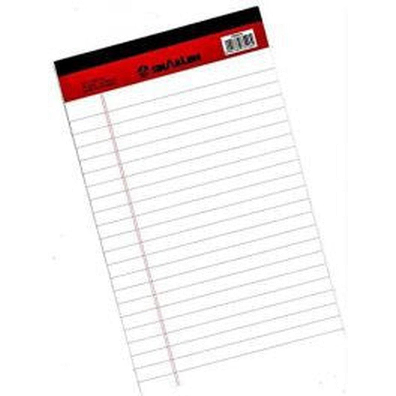 Sinarline Legal Pad Yellow/White A5 5x8 Inches