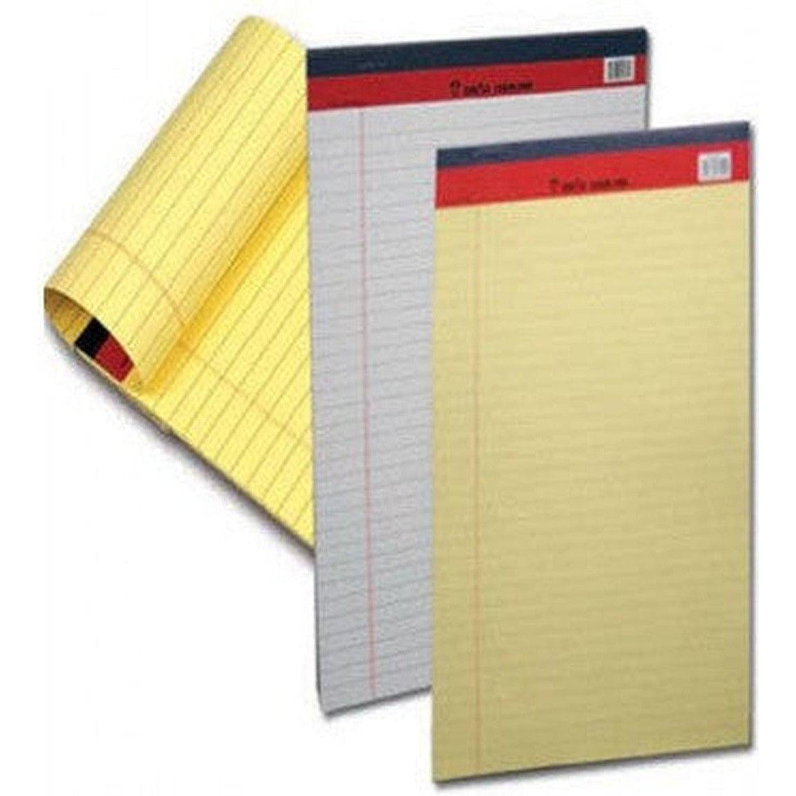 Sinarline Legal Pad Yellow/White A5 5x8 Inches