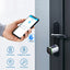Smart Door Lock Cylinder TTlock Silver- Outdoor