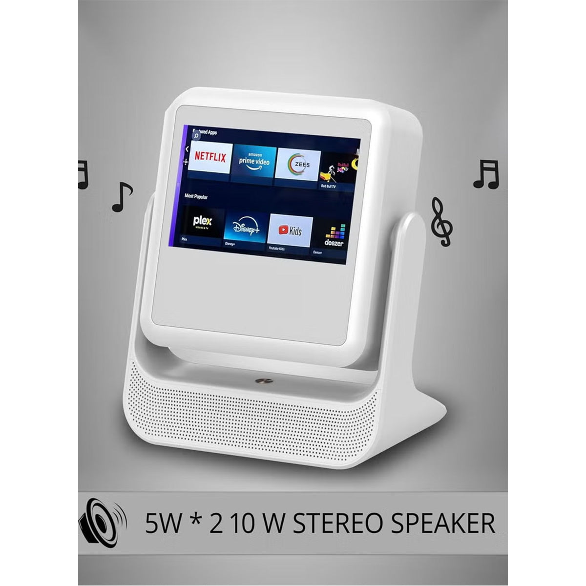 Smart TouchPlay Full HD 1080p Smart Projector with Auto Focus, Auto Screen Fit & Obstacle Avoidance
