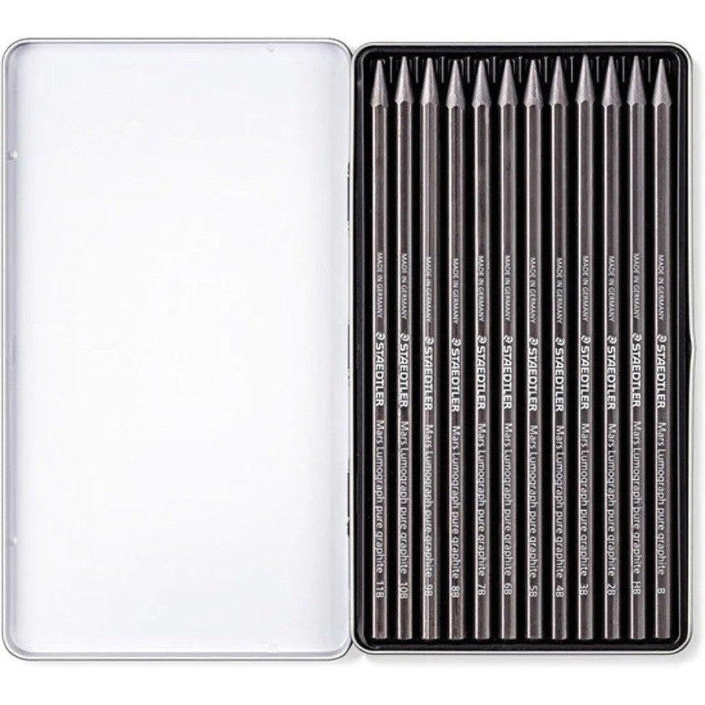 Staedtler 12 Full Graphite Pencils