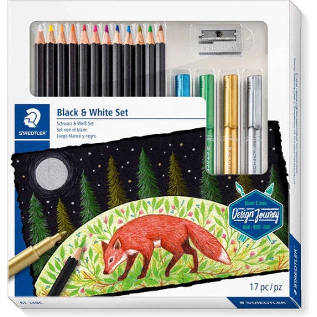 Staedtler Black And White Set