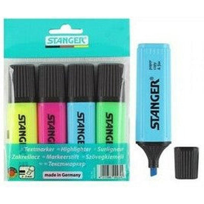 Stanger Highlighter Set 4 Pc Set