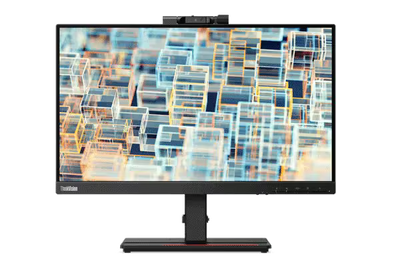 Lenovo ThinkVision T22v-20 - 21.5" FHD / 6ms / FHD 1080p + IR camera / D-Sub / HDMI 1.4 / DisplayPort 1.2 / USB 3.2 Gen 1 - Monitor