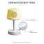 Table Lamp Quran Speaker – Bluetooth Wireless Quran Recitation & Multicolor LED Light