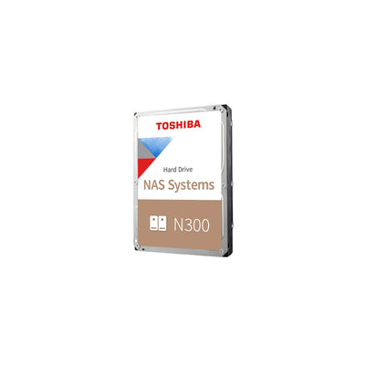 Toshiba N300 NAS Hard Drive - 8TB / 3.5-inch / SATA / 7200 RPM / 256MB Buffer