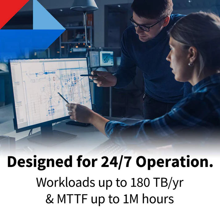 Toshiba N300 NAS Hard Drive - 8TB / 3.5-inch / SATA / 7200 RPM / 256MB Buffer