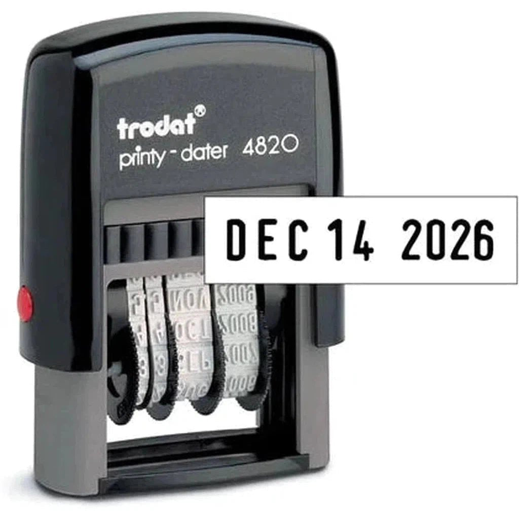 Trodat 4820 Printy Dater, Date Size 4Mm