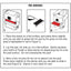 Trodat 4928 Ink Pad Refill (Red)
