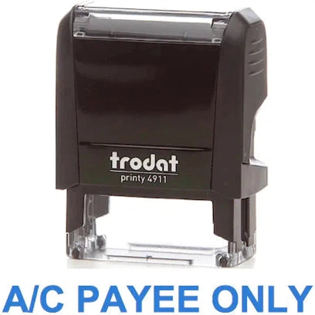 Trodat Printy 4911 Stamp "A-C Payee Only" - Blue