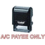 Trodat Printy 4911 Stamp "A-C Payee Only" - Red